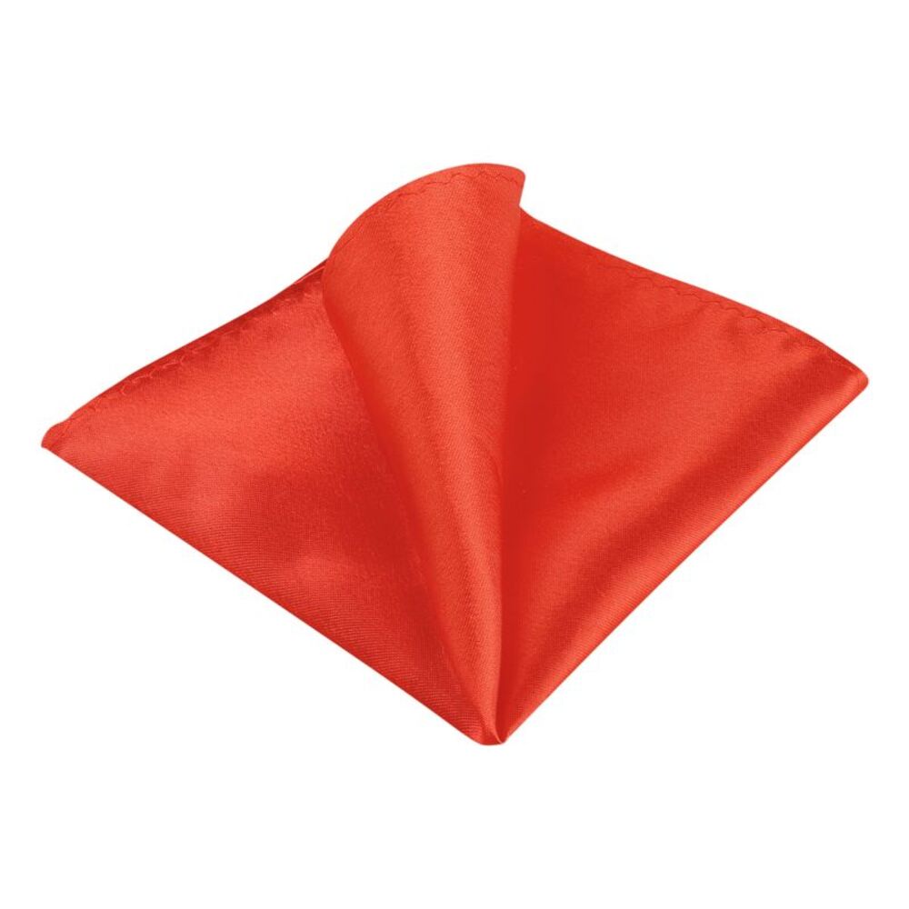 Men's Pocket Squares Handkerchiefs Solid Color One Size Red